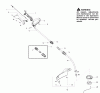 Poulan / Weed Eater W25CFK (967184401) - Weed Eater String Trimmer (2013-04) Ersatzteile HANDLE CONTROLS
