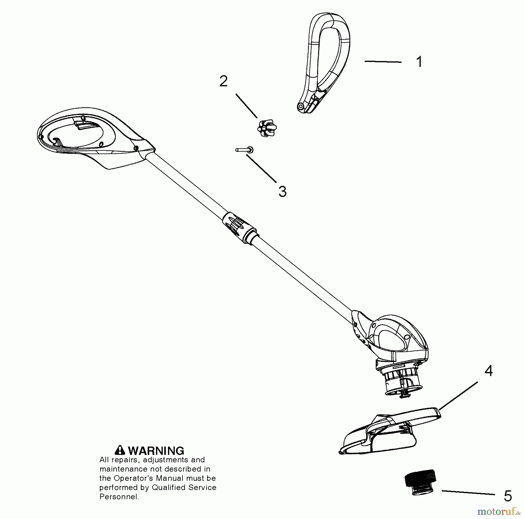 Poulan / Weed Eater Motorsensen, Trimmer WE EL-11 - Weed Eater Electric Trimmer Product Complete