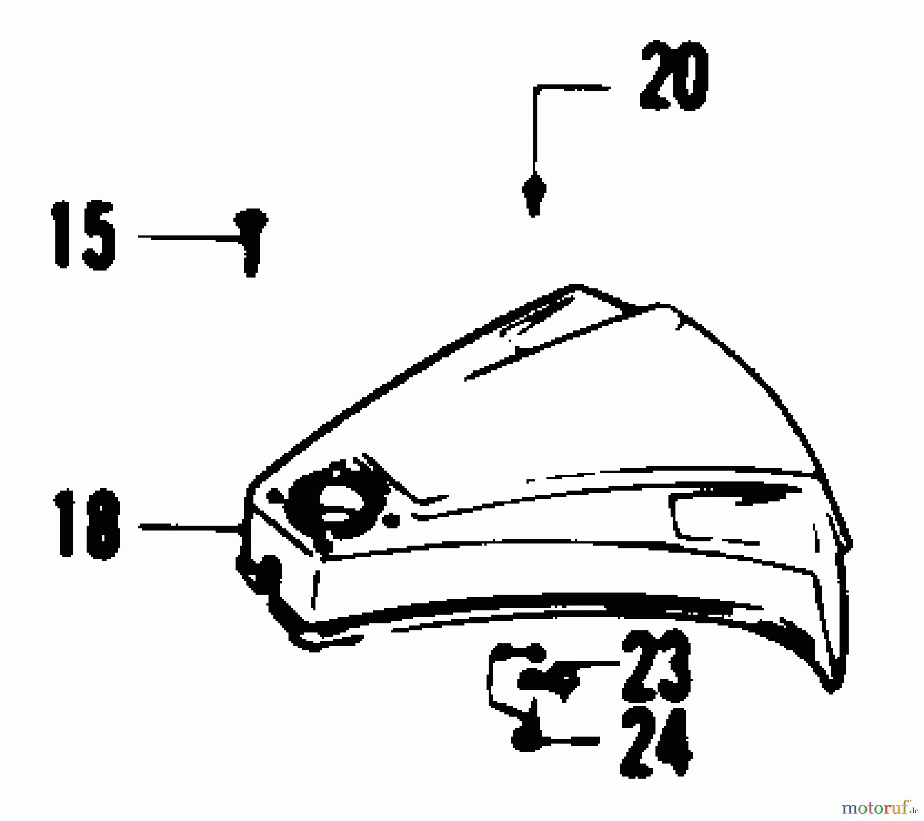 Poulan / Weed Eater Motorsensen, Trimmer XR-50 - Weed Eater String Trimmer SHIELD ASSEMBLY & LINE LIMITERS - PREVIOUS STYLES