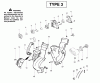 Poulan / Weed Eater PPBVM200LE (Type 3) - Weed Eater Blower Ersatzteile Housing Assembly Type 3