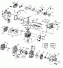 Poulan / Weed Eater XT85T - Weed Eater String Trimmer Ersatzteile POWER UNIT