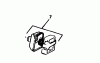 Poulan / Weed Eater YP120 - Weed Eater String Trimmer Ersatzteile MUFFLER, BUILT IN DIFFUSER