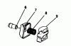 Poulan / Weed Eater YP120 - Weed Eater String Trimmer Ersatzteile MUFFLER, SEPARATE DIFFUSER