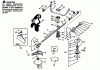 Poulan / Weed Eater XR-200 - Weed Eater String Trimmer Ersatzteile CUTTING HEAD & DRIVE SHAFT ASSEMBLIES