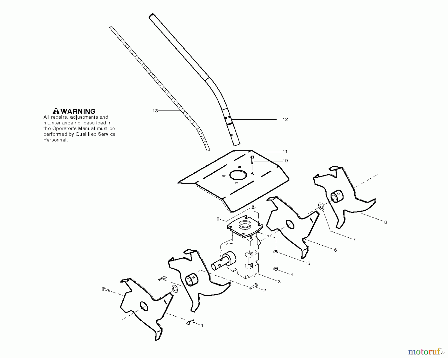 Poulan / Weed Eater Zubehör U2000T (579243301) - Poulan Pro Cultivator Attachment (2011-09) ATTACHMENTS