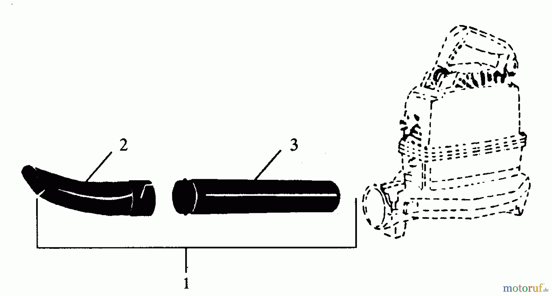 Poulan / Weed Eater Bläser / Sauger / Häcksler / Mulchgeräte 920 - Weed Eater Blower BLOWER TUBE KIT