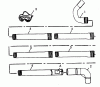 Poulan / Weed Eater 920 - Weed Eater Blower Ersatzteile GUTTER ATTACHMENT KIT