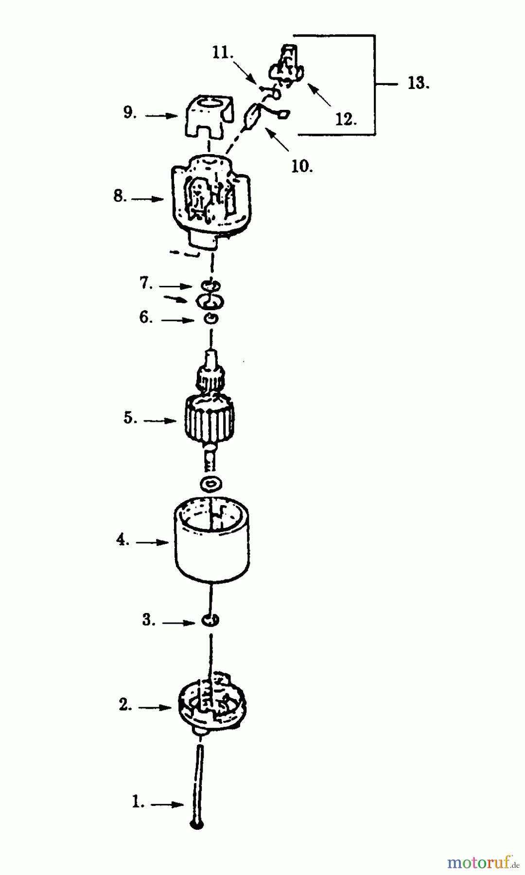 Poulan / Weed Eater Kantenschneider 980C-01 - Paramount Electric Edger BRUSH ASSEMBLY
