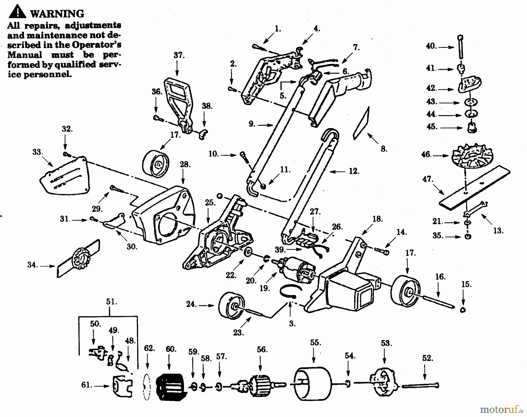 Poulan / Weed Eater Kantenschneider E75 - Weed Eater Electric Edger EDGER/BRUSHCUTTER ASSEMBLY