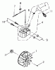 Shindaiwa AHS2510 - Articulating Hedge Trimmer Ersatzteile Flywheel, Ignition