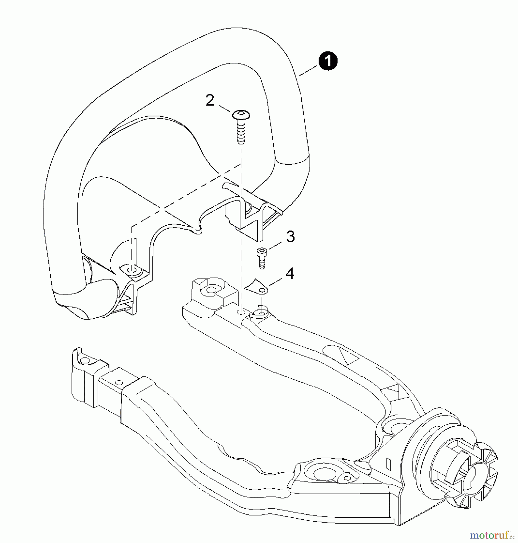 Shindaiwa Heckenscheren DH232 - Shindaiwa Hedge Trimmer, Dual-Sided, Front Handle