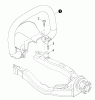 Shindaiwa DH232 - Hedge Trimmer, Dual-Sided, Ersatzteile Front Handle