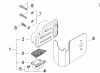 Shindaiwa DH2510 - Hedge Trimmer, Dual-Sided Ersatzteile Muffler: Before serial number 4104230 (Part 1)