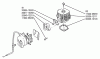 Shindaiwa HT20 - Hedge Trimmer, Single-Sided Ersatzteile Cylinder