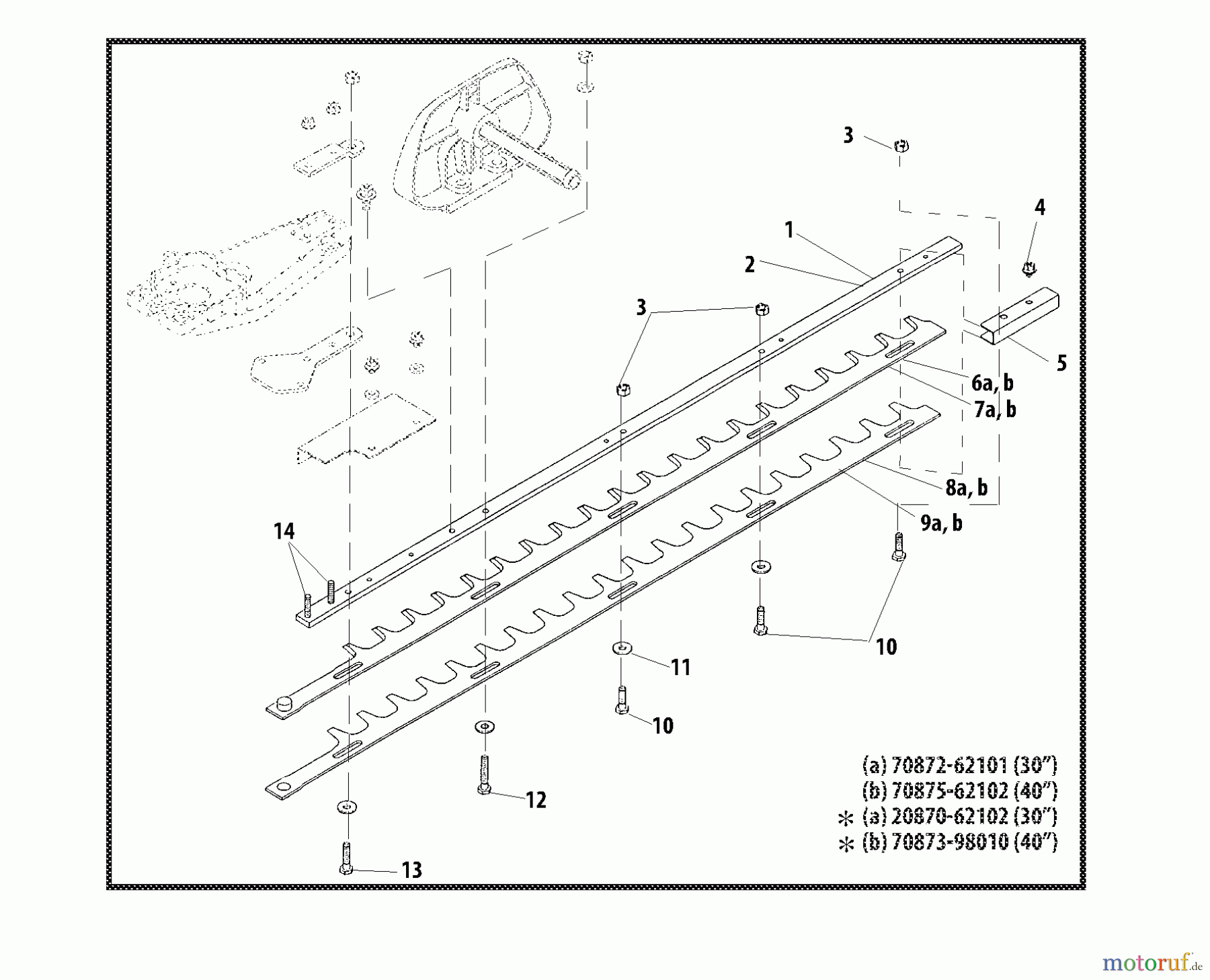 Shindaiwa Heckenscheren HT231 - Shindaiwa Hedge Trimmer, Single-Sided Cutter