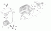 Shindaiwa HT231 - Hedge Trimmer, Single-Sided, S/N: T08613001001 - T086139999 Ersatzteile Engine Cover, Ignition