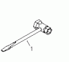 Shindaiwa HT231 - Hedge Trimmer, Single-Sided, S/N: T08613001001 - T086139999 Ersatzteile Tools