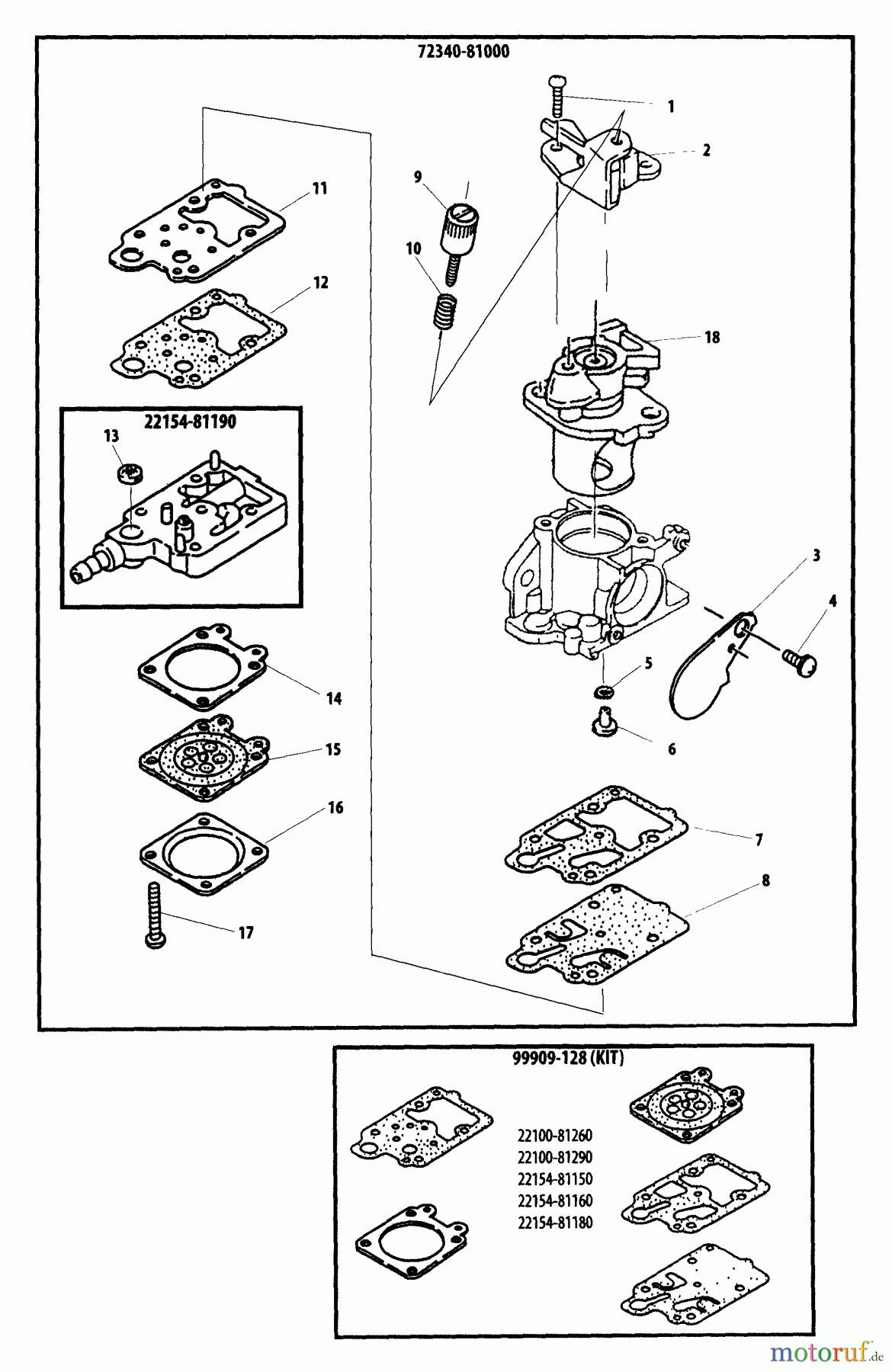 Shindaiwa Sägen, Motorsägen 300S - Shindaiwa Chainsaw Carburetor -- EPA & CARB Changes