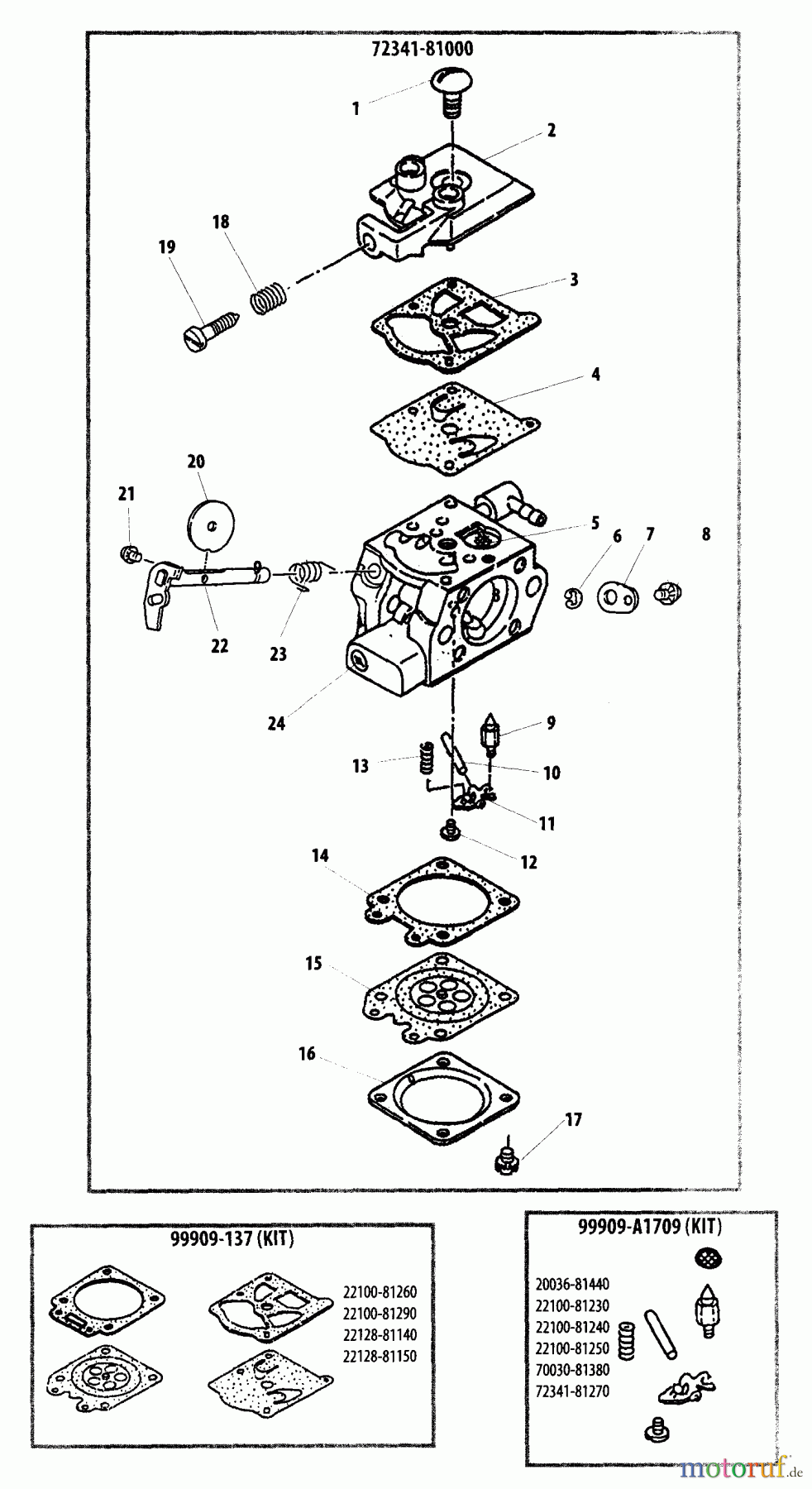 Shindaiwa Sägen, Motorsägen 357 - Shindaiwa Chainsaw Carburetor -- EPA & CARB Changes