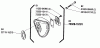 Shindaiwa 357 - Chainsaw Ersatzteile Muffler