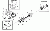 Shindaiwa 360 - Chainsaw Ersatzteile Clutch, Oil Pump