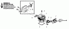 Shindaiwa 360 - Chainsaw Ersatzteile Cylinder, Muffler
