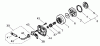Shindaiwa 360 - Chainsaw, Ersatzteile Clutch / Auto-Oiler