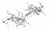 Shindaiwa 400 - Chainsaw Ersatzteile Crankcase Components