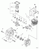 Shindaiwa EB45 - Back Pack Blower Ersatzteile Engine, Engine Cover