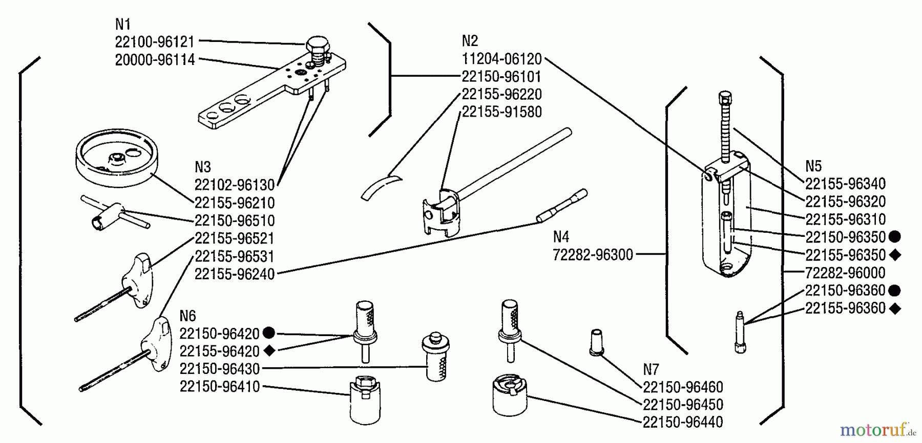  Shindaiwa Sägen, Motorsägen 695 - Shindaiwa Chainsaw Accessories