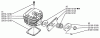 Shindaiwa 695 - Chainsaw Ersatzteile Cylinder