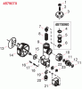 Shindaiwa ES726 - Power Sprayer, Back Pack, S/N: 9029001 - 9039900 Ersatzteile Dial Valve