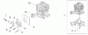 Shindaiwa PB3410 - Power Broom Ersatzteile Intake / Cylinder / Crankcase