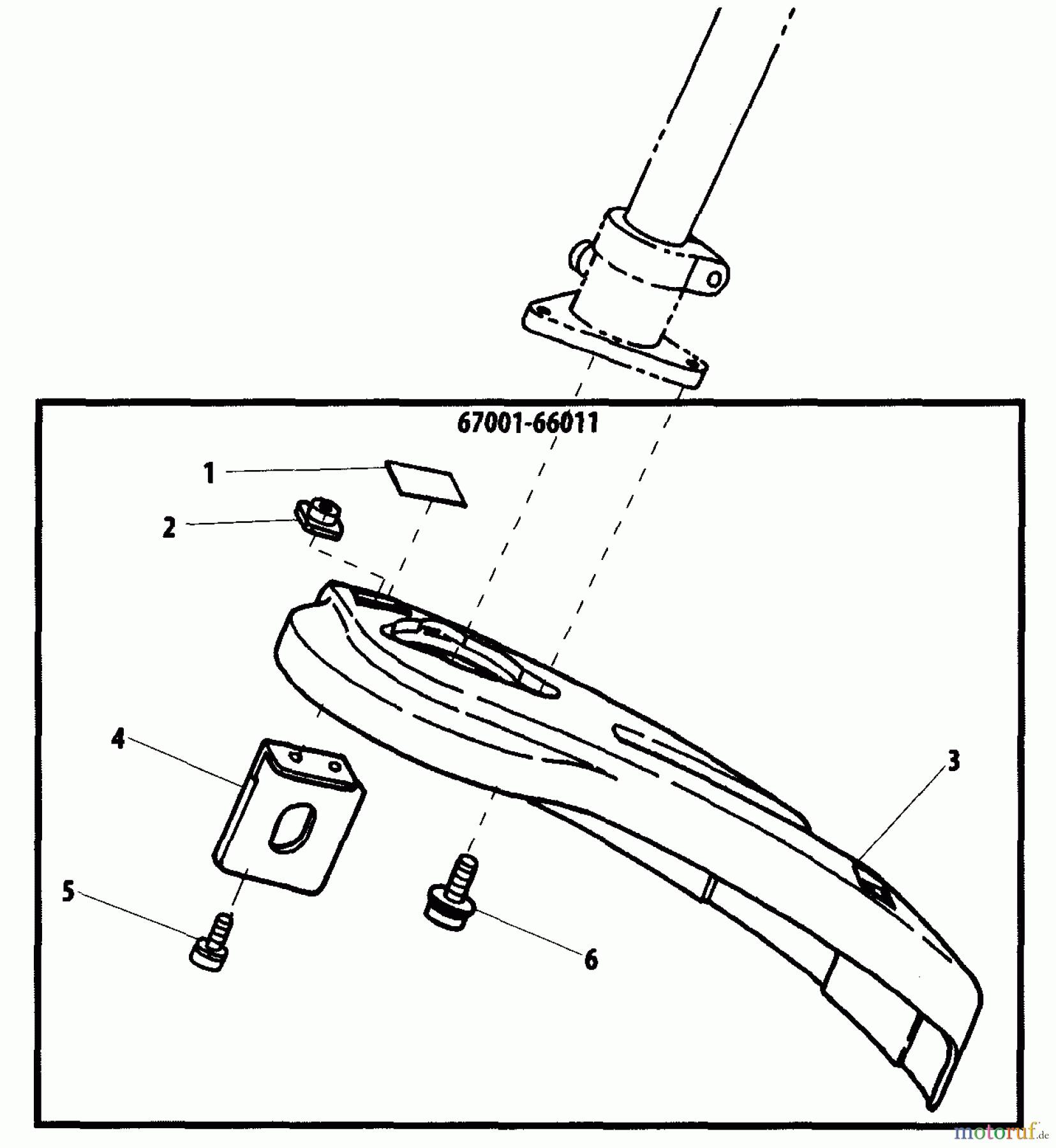 Shindaiwa Trimmer, Faden / Bürste 22F - Shindaiwa String Trimmer Debris Shield
