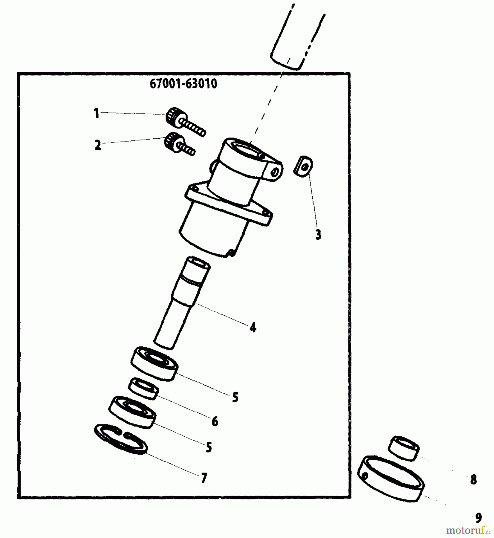  Shindaiwa Trimmer, Faden / Bürste 22F - Shindaiwa String Trimmer Shaftcase