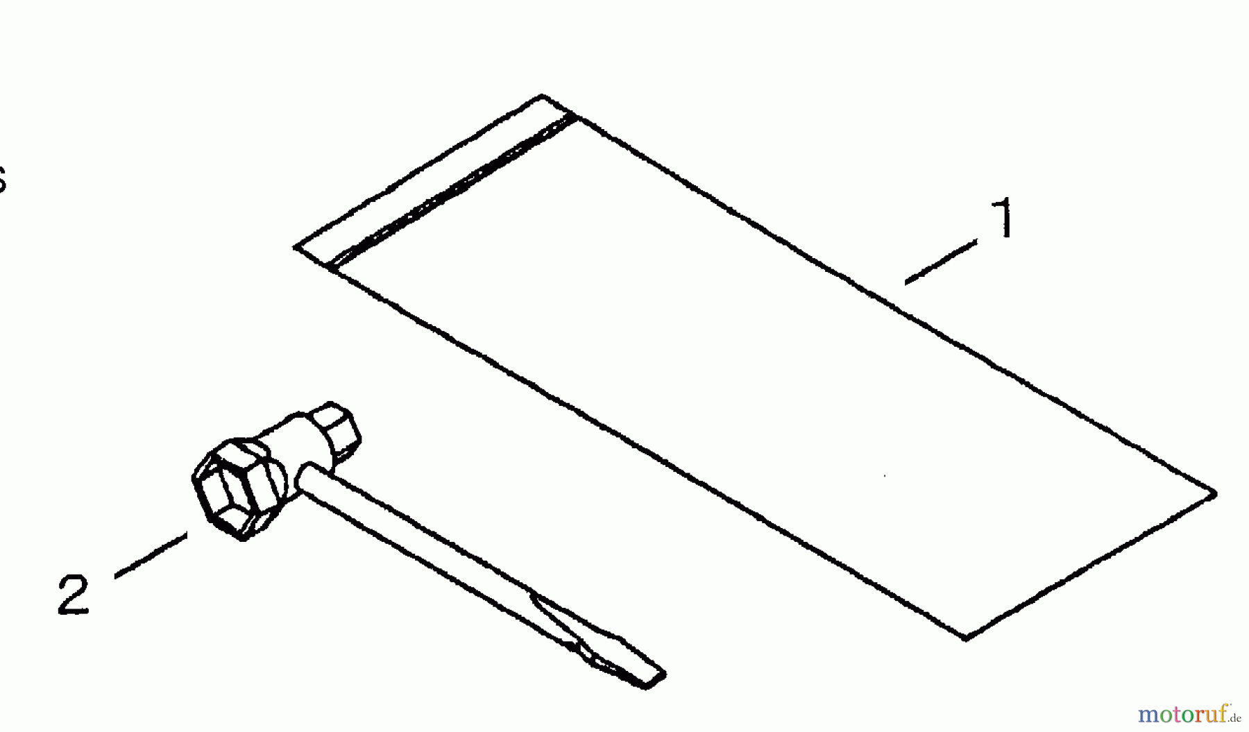 Shindaiwa Trimmer, Faden / Bürste BP30LT - Shindaiwa String Trimmer / Brush Cutter Service Tool Kit
