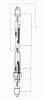 Shindaiwa BP40LA - String Trimmer / Brush Cutter Ersatzteile Flexible Tube Assy