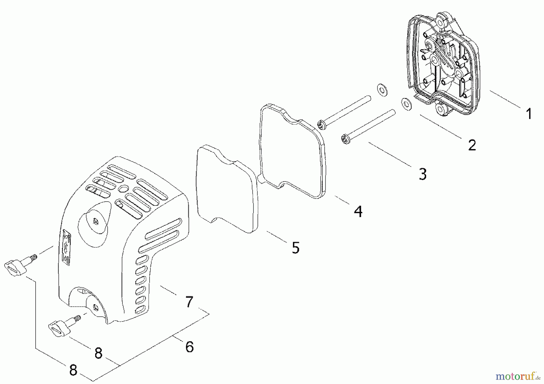 Shindaiwa Trimmer, Faden / Bürste C2510 - Shindaiwa String Trimmer / Brush Cutter Air Filter (Current Model)