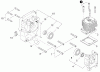 Shindaiwa EB500EC1 - Back Pack Blower, Ersatzteile Cylinder / Crankcase
