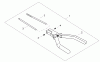 Shindaiwa C3410 - String Trimmer / Brush Cutter Ersatzteile Special Tool - Pliers