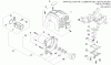 Shindaiwa C344 - String Trimmer / Brush Cutter, S/N: T15111001001 - T1511199 Ersatzteile Engine Cover, Fan Cover, Reed Valve