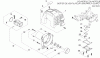Shindaiwa C344 - String Trimmer / Brush Cutter, S/N: T15213001001 - T1521399 Ersatzteile Engine Cover, Fan Cover, Reed Valve