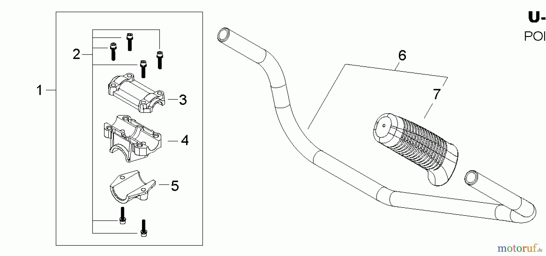 Shindaiwa Trimmer, Faden / Bürste C344 - Shindaiwa String Trimmer / Brush Cutter, S/N: T15213001001 - T1521399 U-Handle