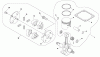 Shindaiwa C35LA - String Trimmer / Brush Cutter, S/N: 9015641 - 9017140 Ersatzteile Clutch, Piston