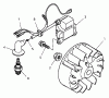Shindaiwa F195S - String Trimmer Ersatzteile Flywheel, Ignition
