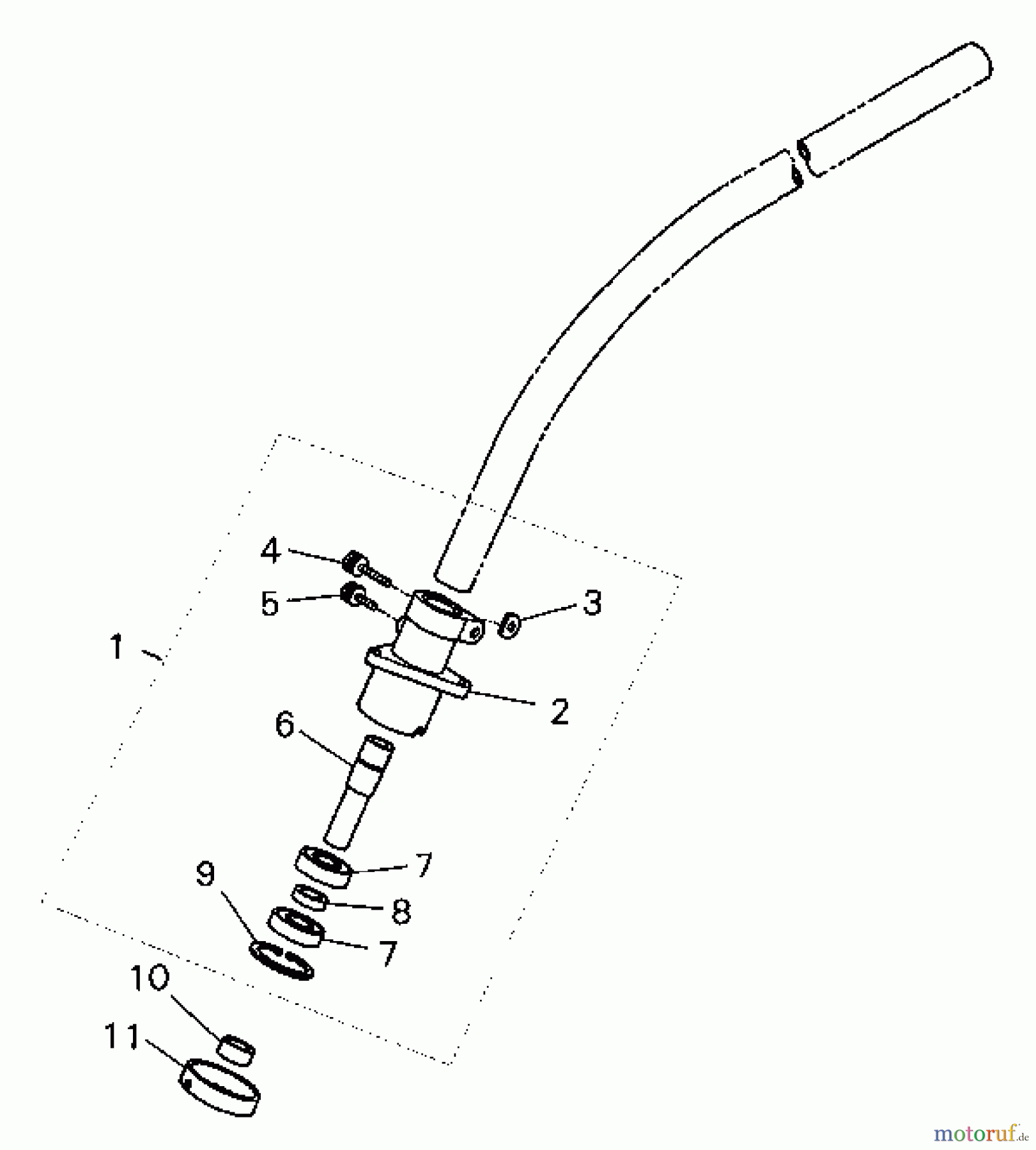 Shindaiwa Trimmer, Faden / Bürste F195S - Shindaiwa String Trimmer Gearcase