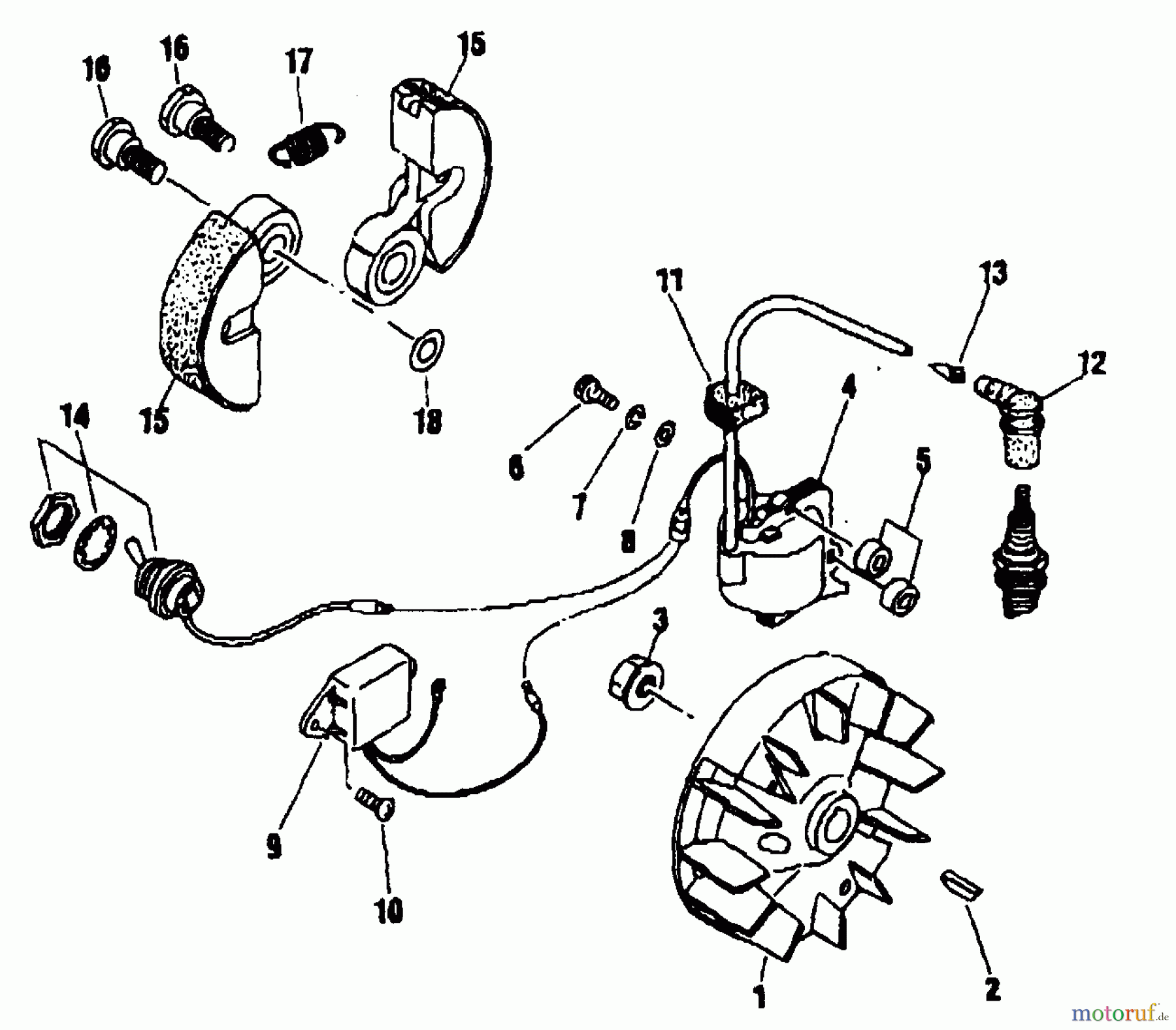  Shindaiwa Trimmer, Faden / Bürste F20 - Shindaiwa String Trimmer Ignition System