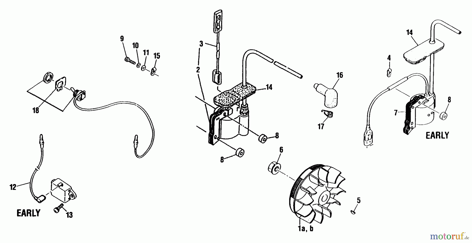 Shindaiwa Trimmer, Faden / Bürste F21 - Shindaiwa String Trimmer Ignition