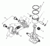 Shindaiwa T195S - String Trimmer Ersatzteile Clutch, Piston