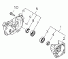 Shindaiwa T220 - String Trimmer Ersatzteile Crankcase